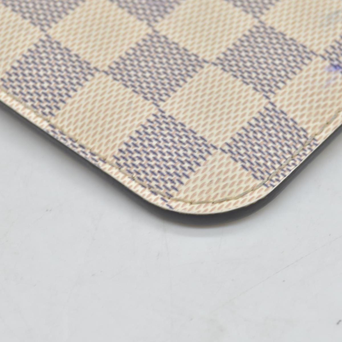 Louis Vuitton Damier Azur Braided Neverfull MM Tote Pochette