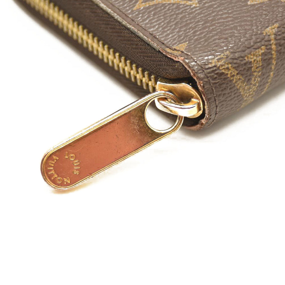 LOUIS VUITTON  Monogram Zippy Wallet Rose Ballerine CA0186