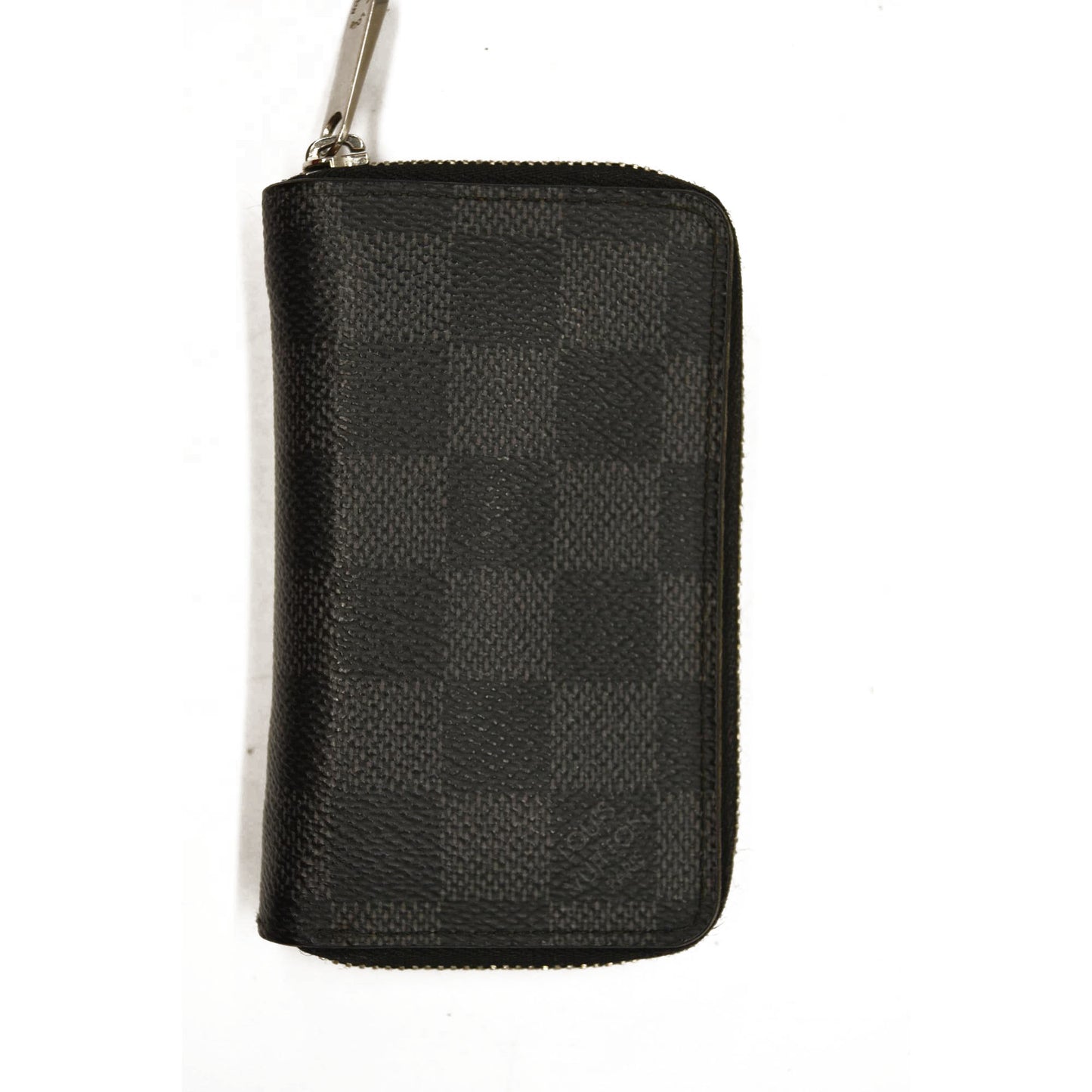 Louis Vuitton  Damier Graphite Zippy Coin Purse Vertical MI4125