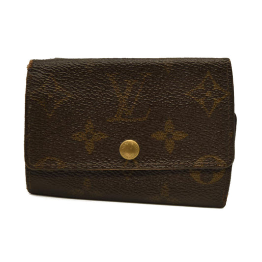 Louis Vuitton Monogram Multicles 6 Ring Key Case Black CT0032