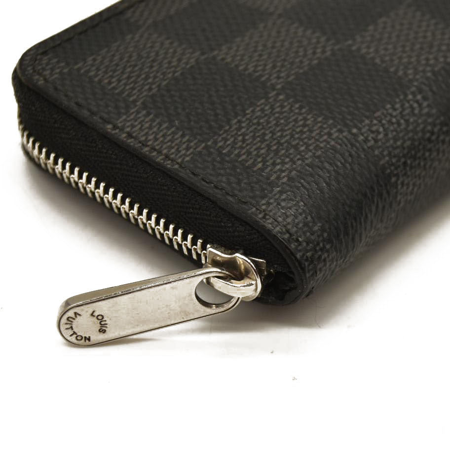 Louis Vuitton  Damier Graphite Zippy Coin Purse Vertical MI4125