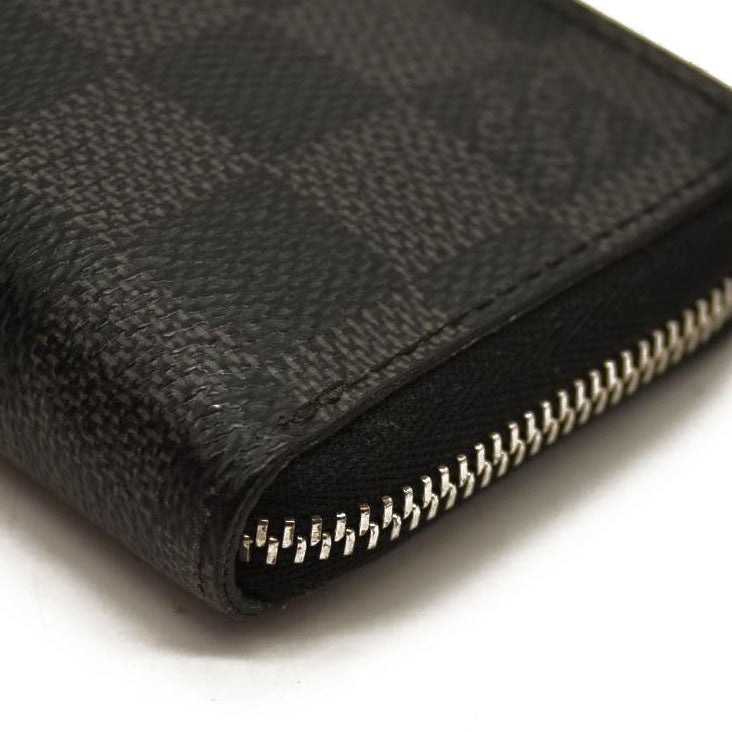 Louis Vuitton  Damier Graphite Zippy Coin Purse Vertical MI4125