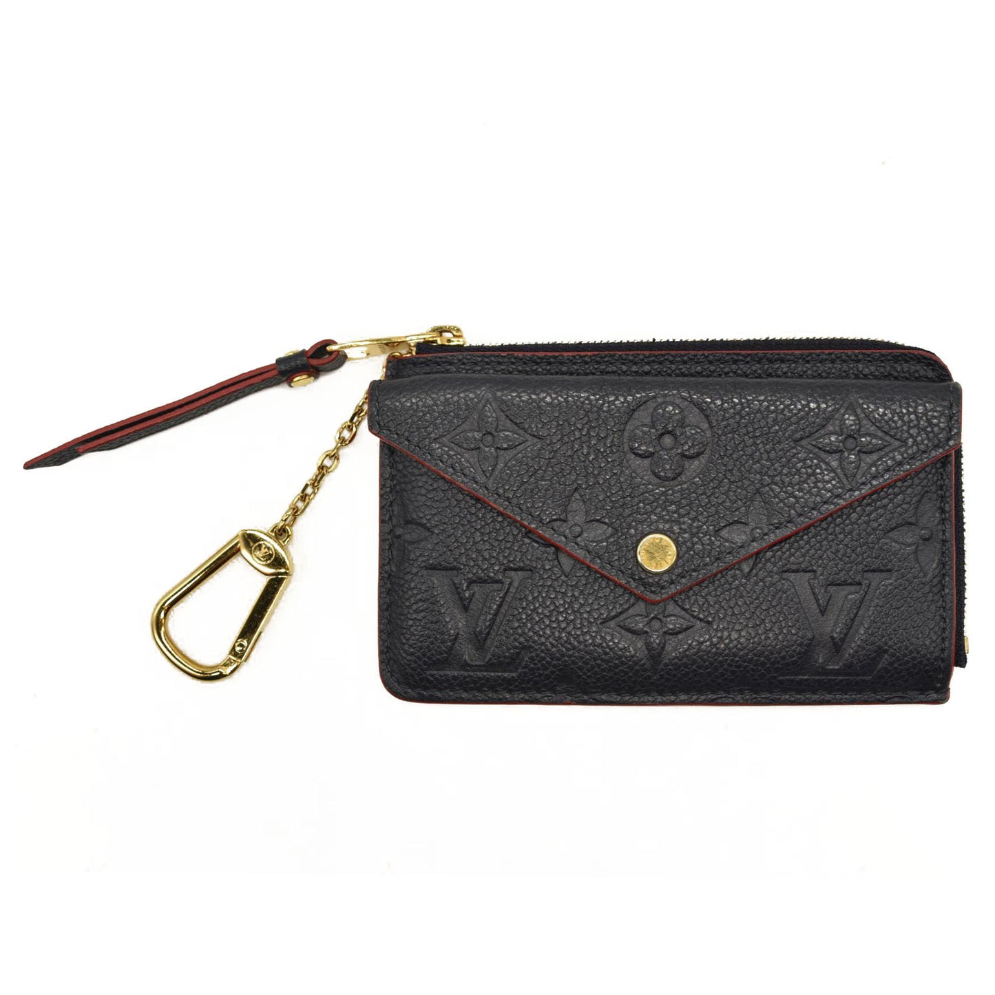 Louis Vuitton  Empreinte Recto Verso Card Holder Marine Rouge RFID