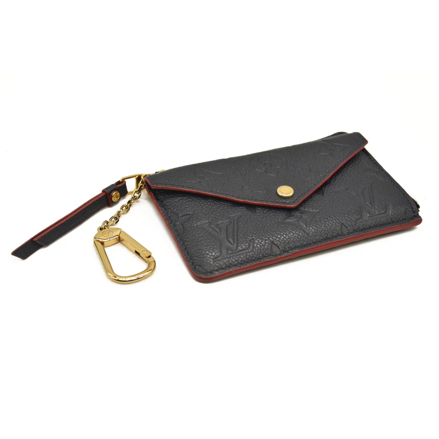 Louis Vuitton  Empreinte Recto Verso Card Holder Marine Rouge RFID