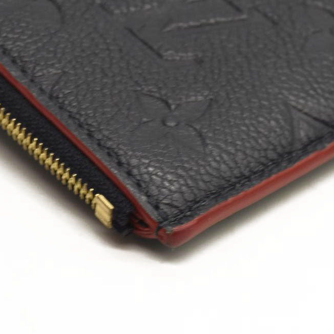 Louis Vuitton  Empreinte Recto Verso Card Holder Marine Rouge RFID