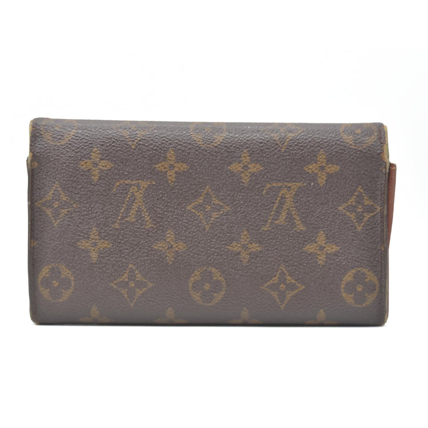 $770 2001 Louis Vuitton Monogram Sarah Long Wallet TH0011