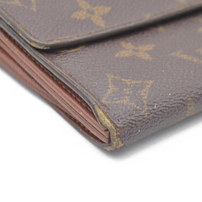 $770 2001 Louis Vuitton Monogram Sarah Long Wallet TH0011