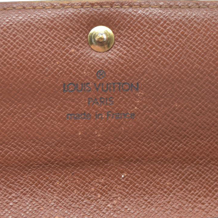 $770 2001 Louis Vuitton Monogram Sarah Long Wallet TH0011
