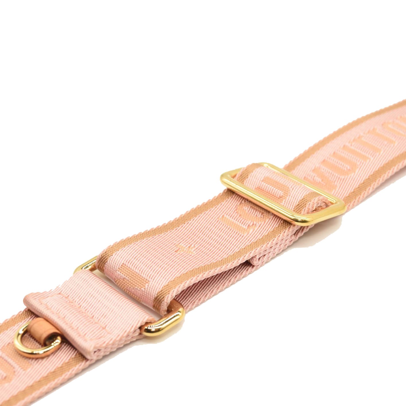 $935 LOUIS VUITTON Monogram Multi Pochette Accessories Shoulder Strap Rose Clair