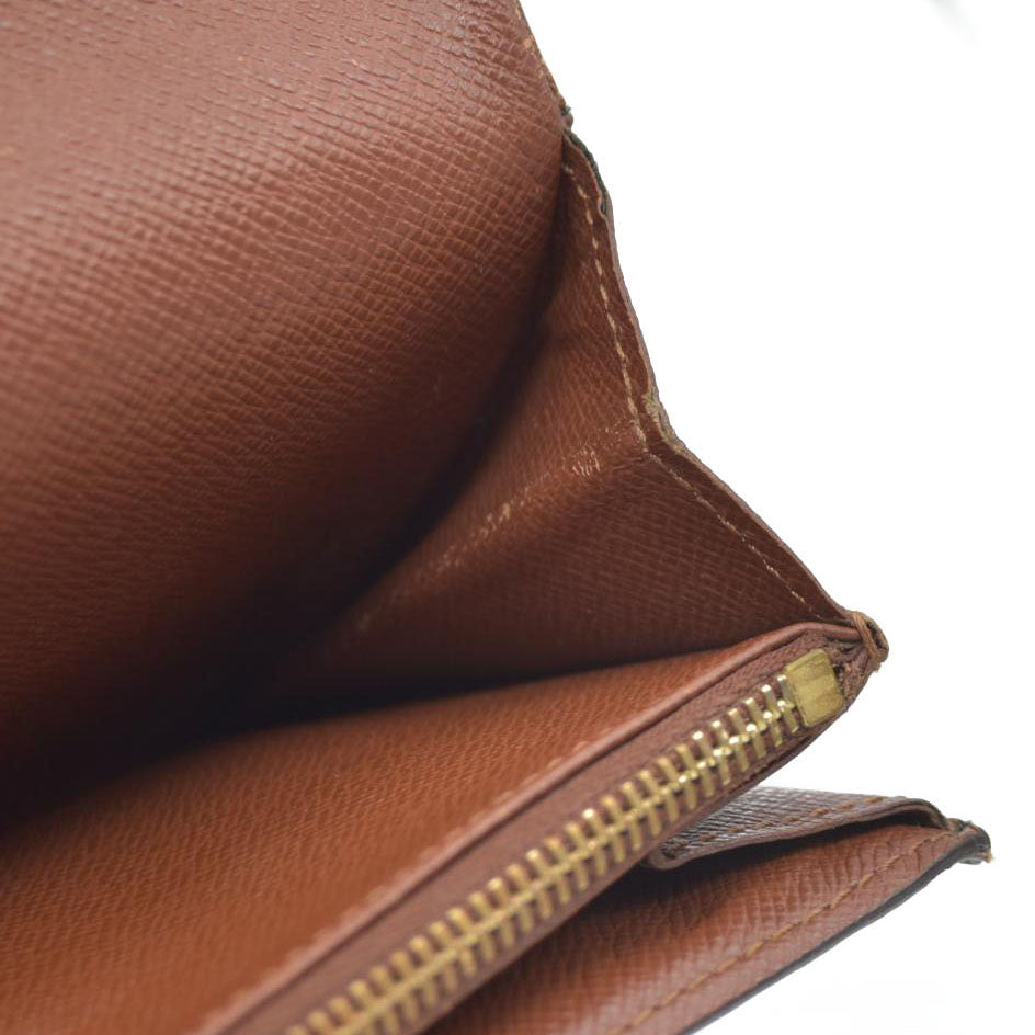 $770 2001 Louis Vuitton Monogram Sarah Long Wallet TH0011