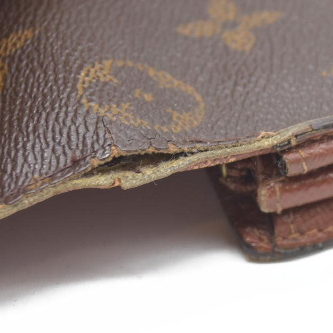 $770 2001 Louis Vuitton Monogram Sarah Long Wallet TH0011