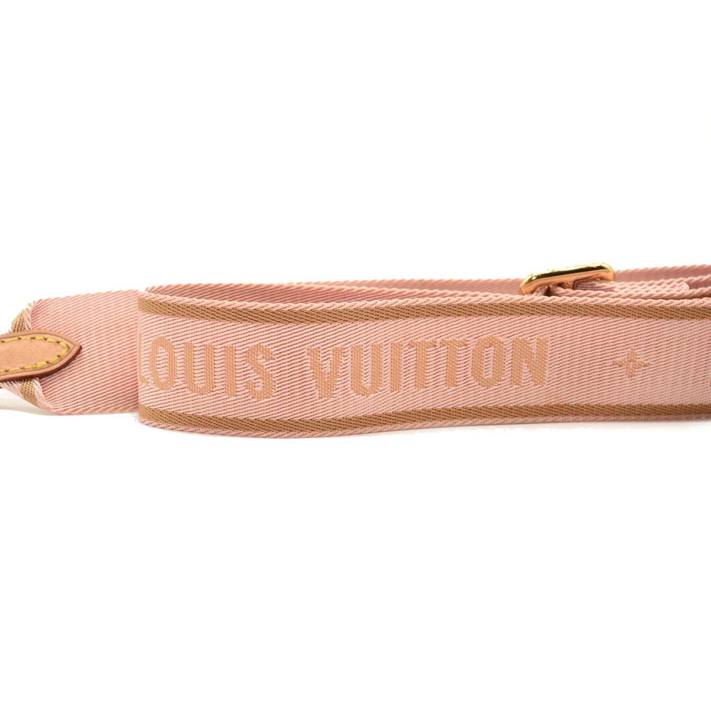 $935 LOUIS VUITTON Monogram Multi Pochette Accessories Shoulder Strap Rose Clair