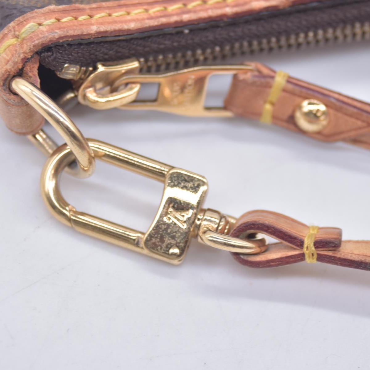 $1250 2010 Louis Vuitton Monogram Mini Pochette Delightful SA1130