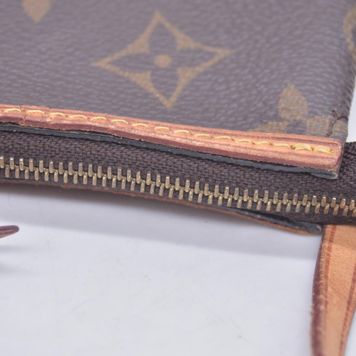 $1250 2010 Louis Vuitton Monogram Mini Pochette Delightful SA1130