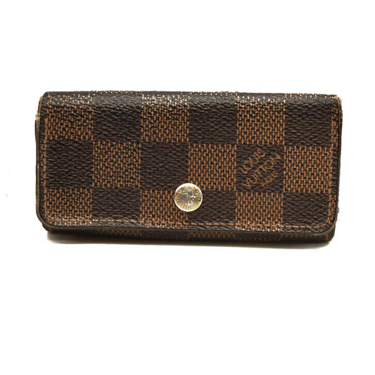 Louis Vuitton Damier Multicles 4 Ring Key Case Brown CT0120