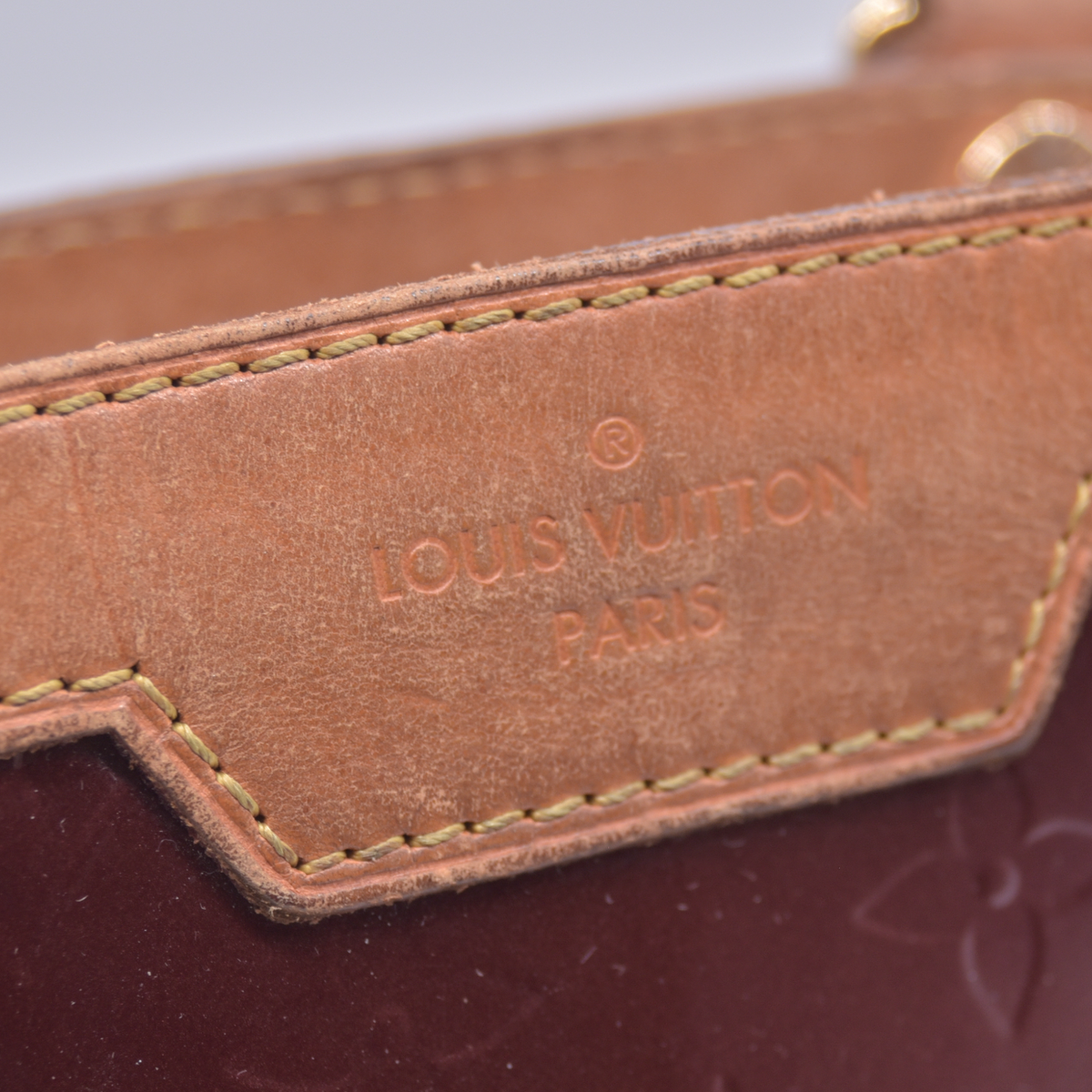 $2710 2011 Louis Vuitton  Vernis Brea PM Bronze VI2121