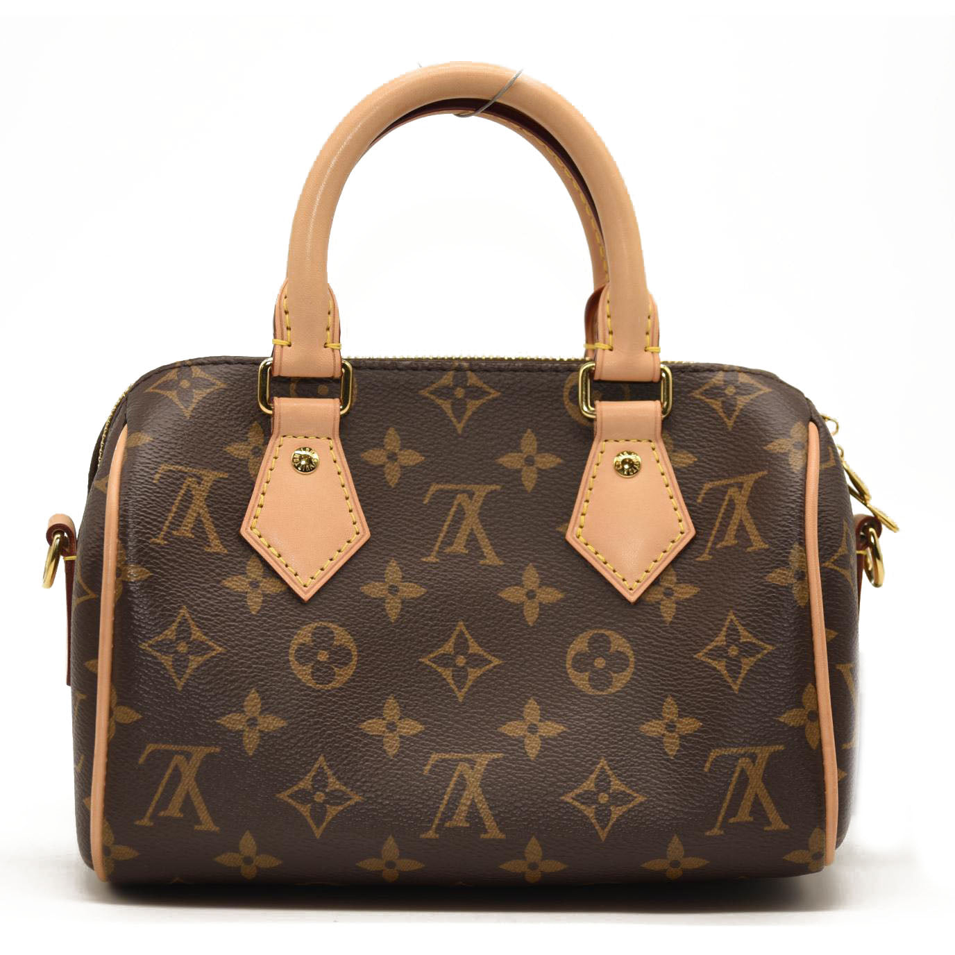 LOUIS VUITTON Monogram Speedy Bandouliere 20 Black