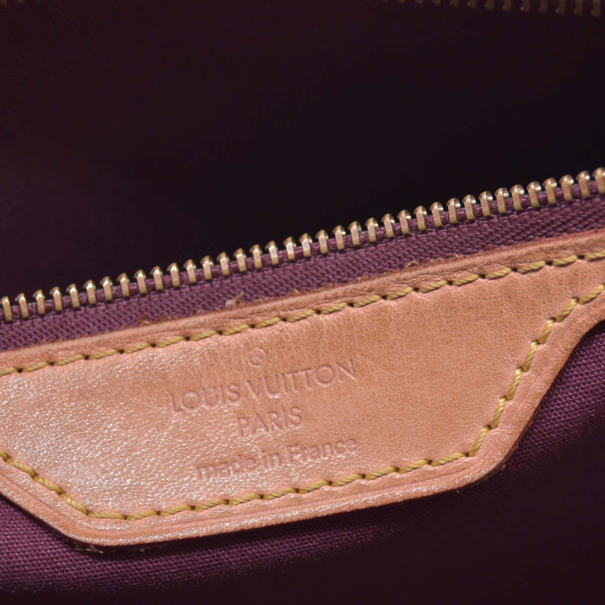 $2710 2011 Louis Vuitton  Vernis Brea PM Bronze VI2121