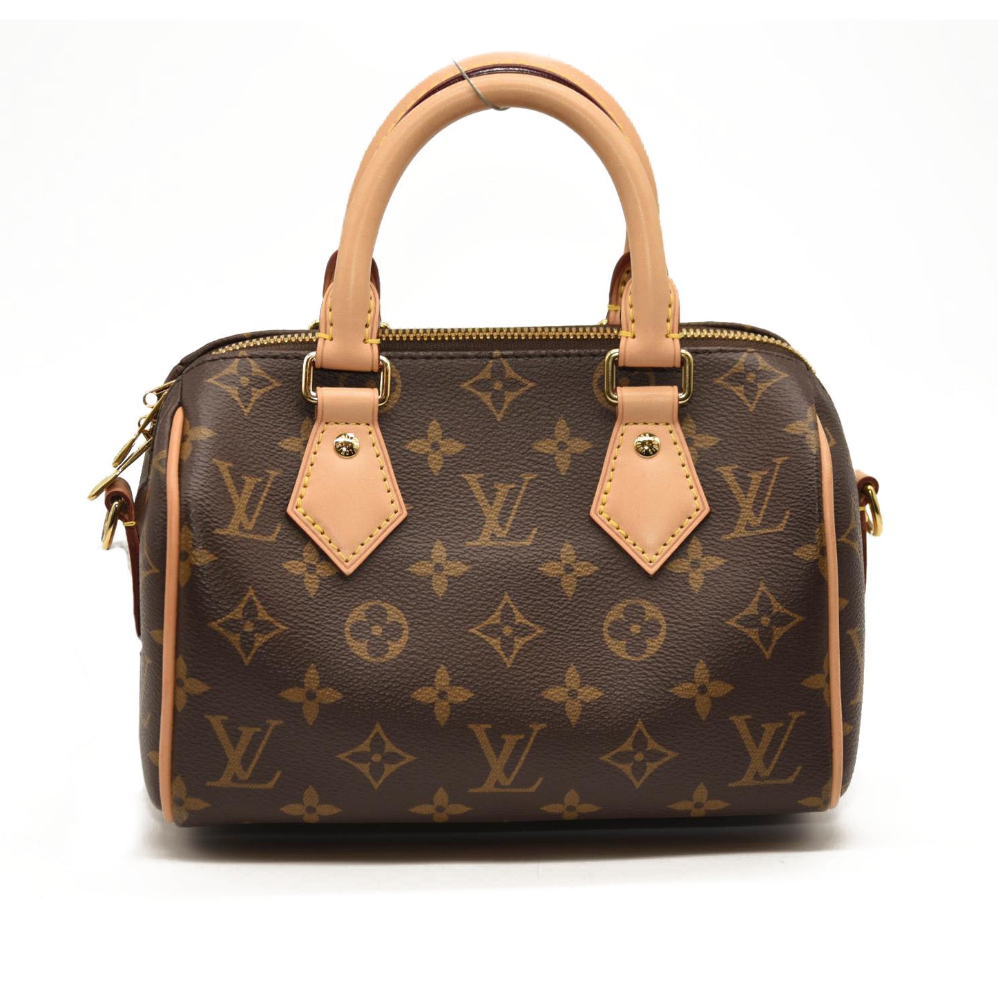 LOUIS VUITTON Monogram Speedy Bandouliere 20 Black