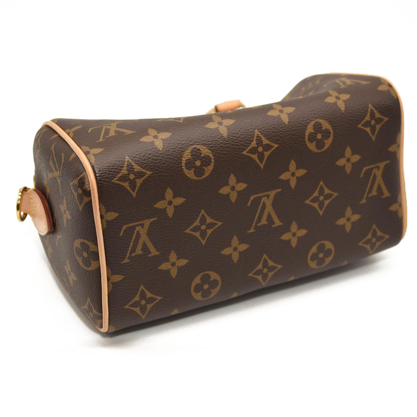 LOUIS VUITTON Monogram Speedy Bandouliere 20 Black