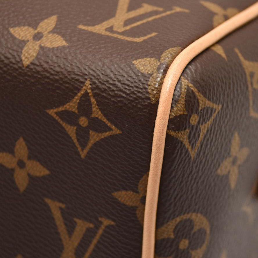 LOUIS VUITTON Monogram Speedy Bandouliere 20 Black