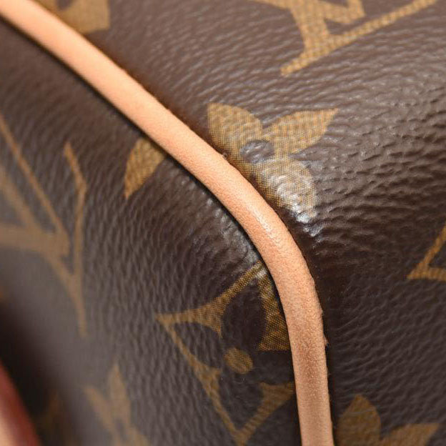 LOUIS VUITTON Monogram Speedy Bandouliere 20 Black