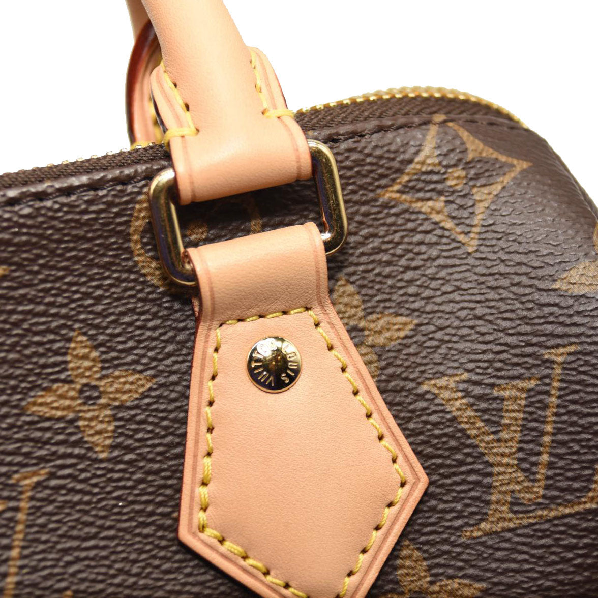 LOUIS VUITTON Monogram Speedy Bandouliere 20 Black