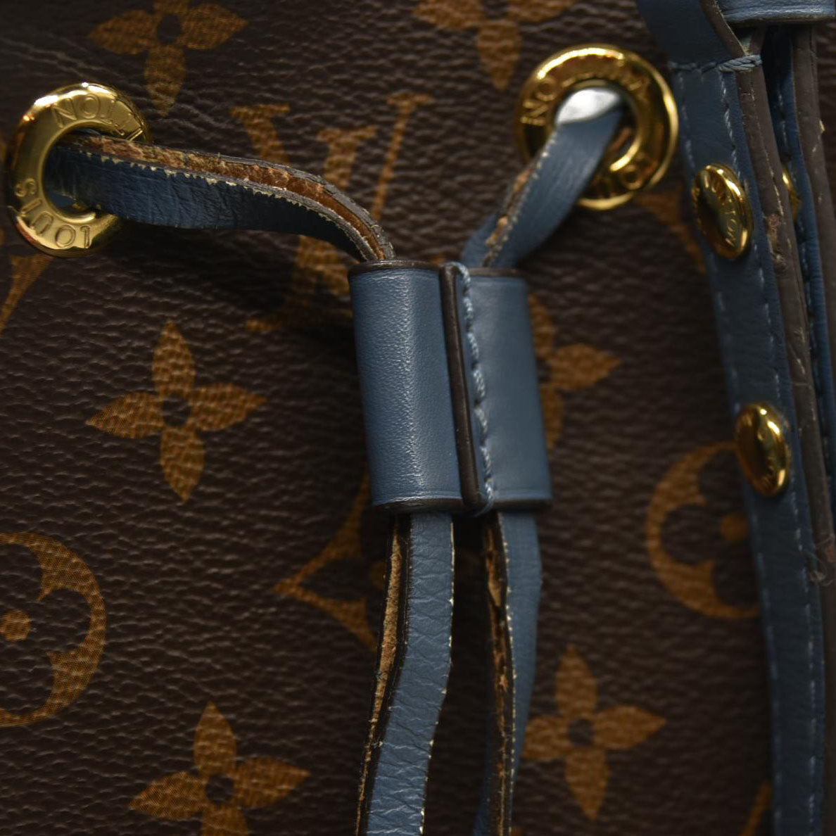 Louis Vuitton  Monogram Neonoe MM Blue Jean NZ4198