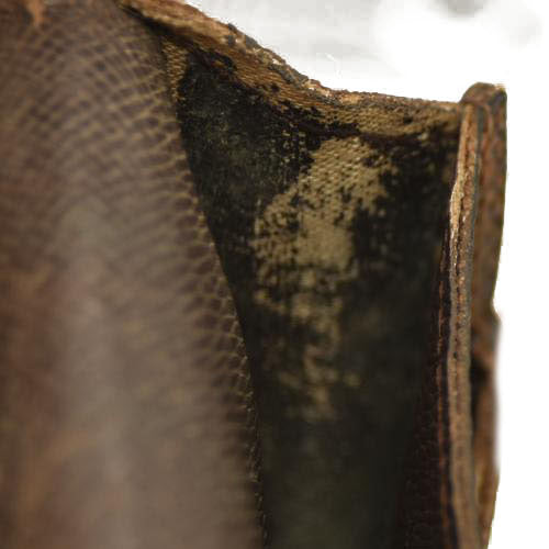 Louis Vuitton Damier Cigarette Tobacco Case Brown CT0090