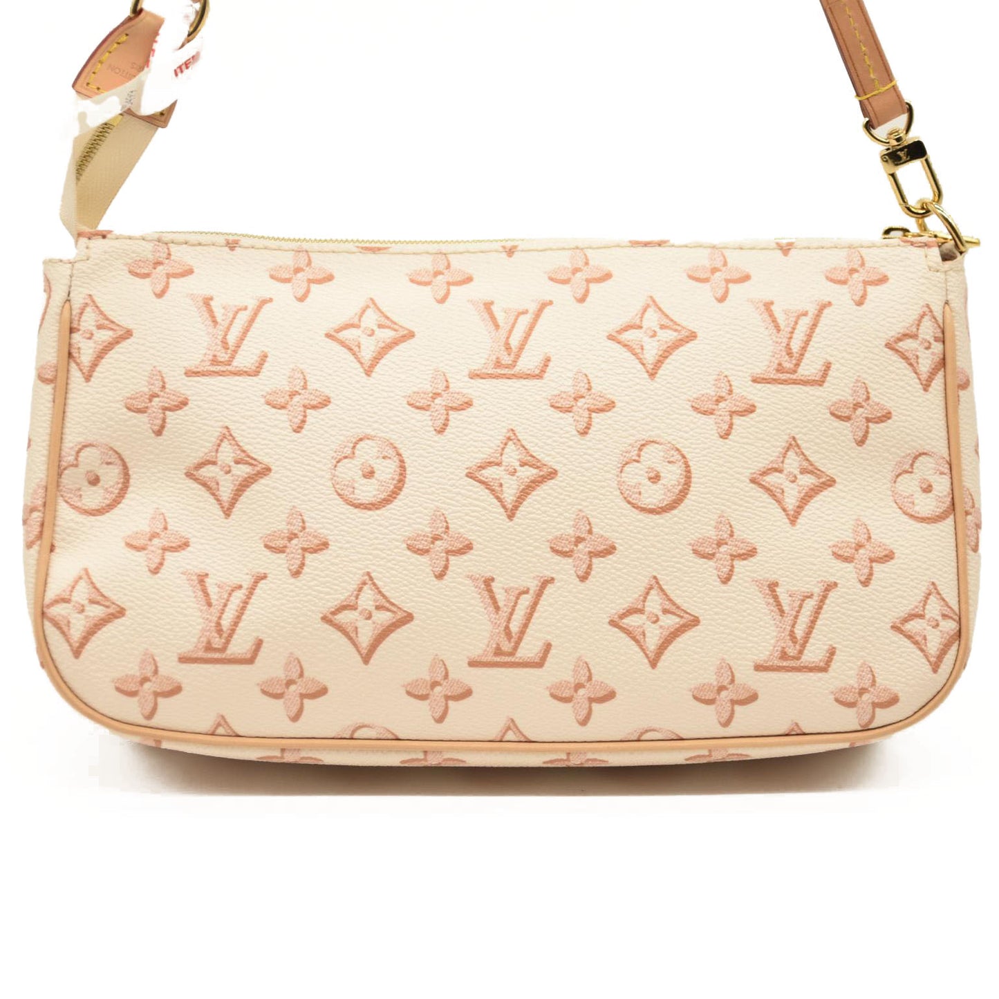 LOUIS VUITTON Monogram Fall For You Maxi Multi Pochette Accessories Beige Clair