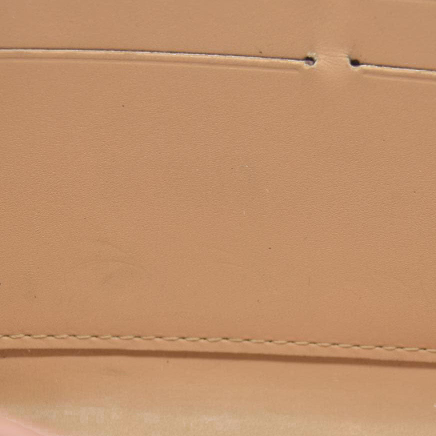 $840 Louis Vuitton Monogram Vernis Zippy Zip Around Long Wallet CA0036
