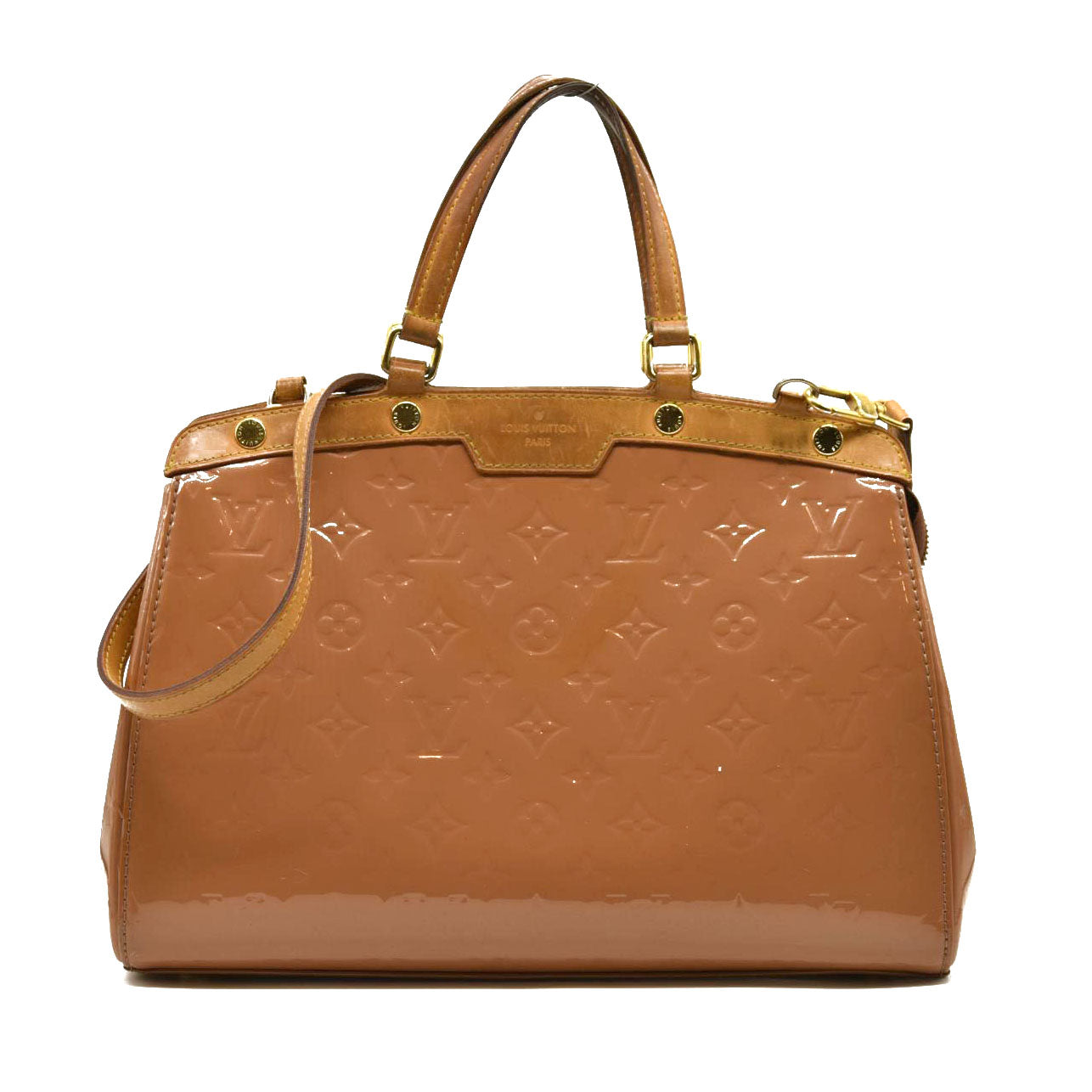 LOUIS VUITTON Vernis Brea MM Beige Poudre