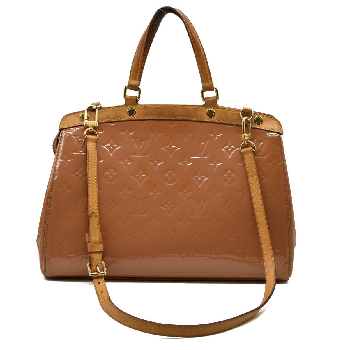 LOUIS VUITTON Vernis Brea MM Beige Poudre