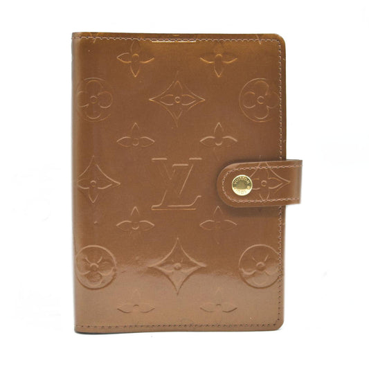 $505 LOUIS VUITTON Monogram Vernis Agenda PM Day Planner Notebook Cover