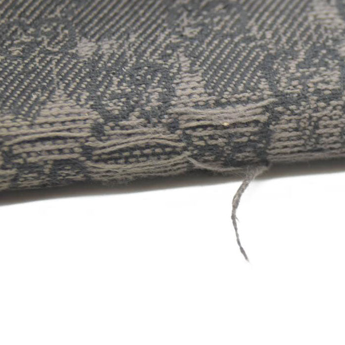 Gucci  Calfskin Denim Monogram French Flap Wallet