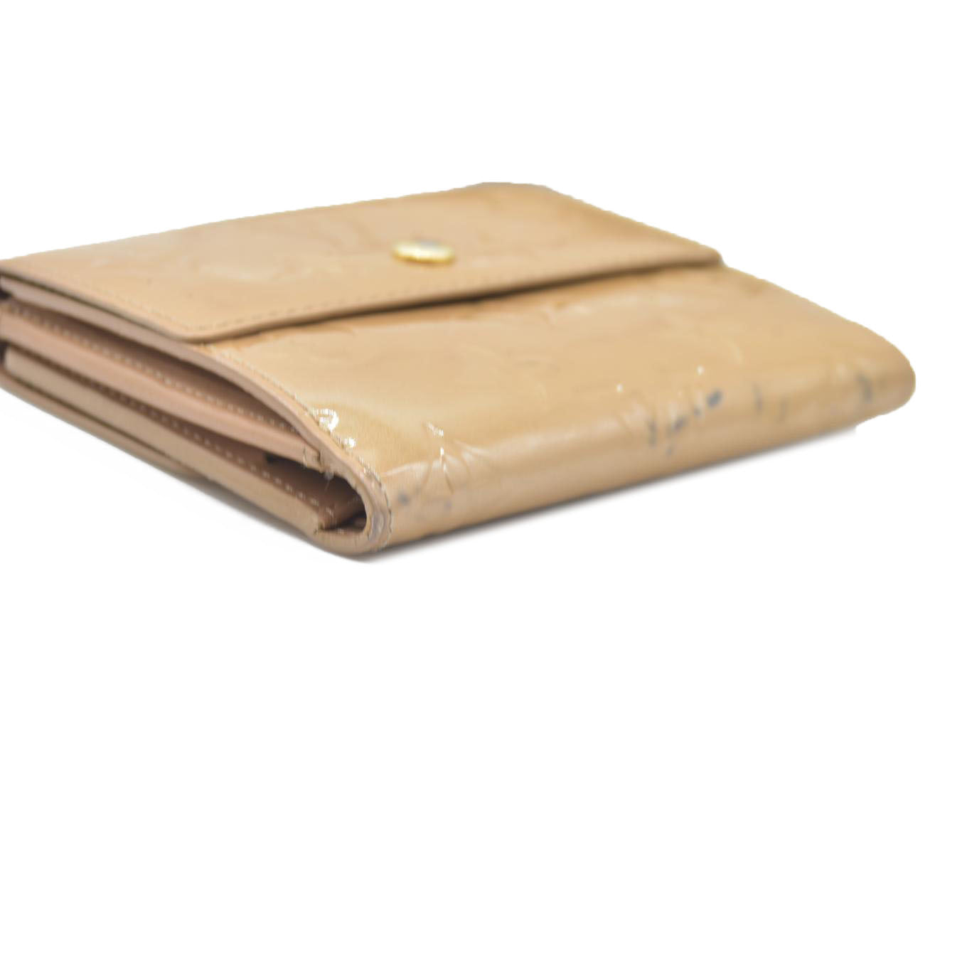 Louis Vuitton Monogram Vernis Porte Mannaie Billets Cartes Credit Wallet TH1016