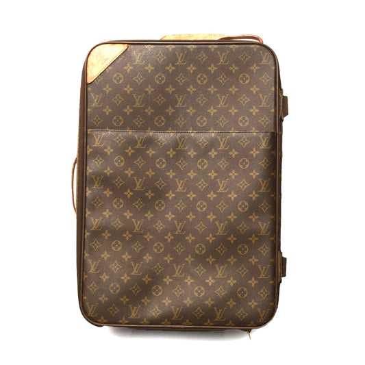 LOUIS VUITTON Monogram Pegase 55 Travel Bag Suitcase