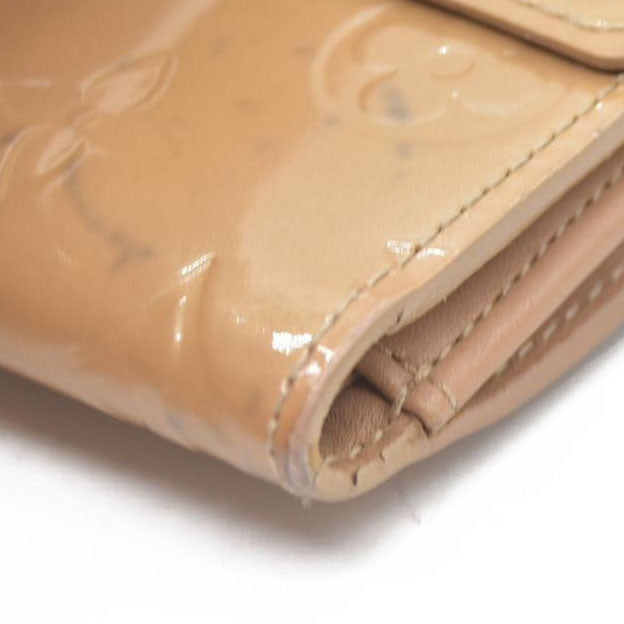 Louis Vuitton Monogram Vernis Porte Mannaie Billets Cartes Credit Wallet TH1016