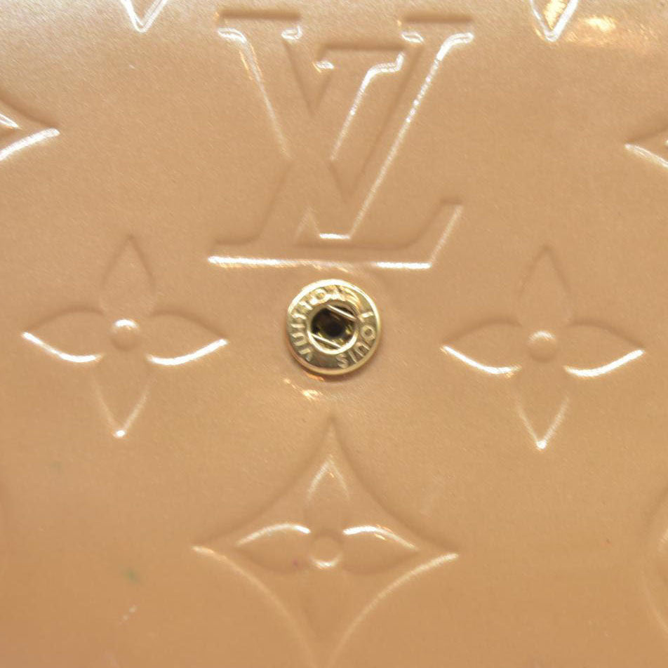 Louis Vuitton Monogram Vernis Porte Mannaie Billets Cartes Credit Wallet TH1016