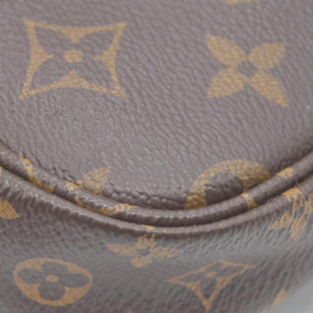 $2840 LOUIS VUITTON  Monogram Multi Pochette Accessories Kaki SD2260