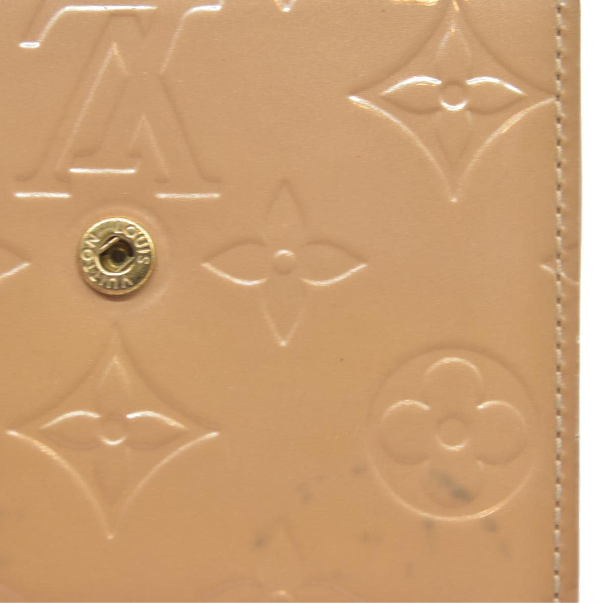 Louis Vuitton Monogram Vernis Porte Mannaie Billets Cartes Credit Wallet TH1016