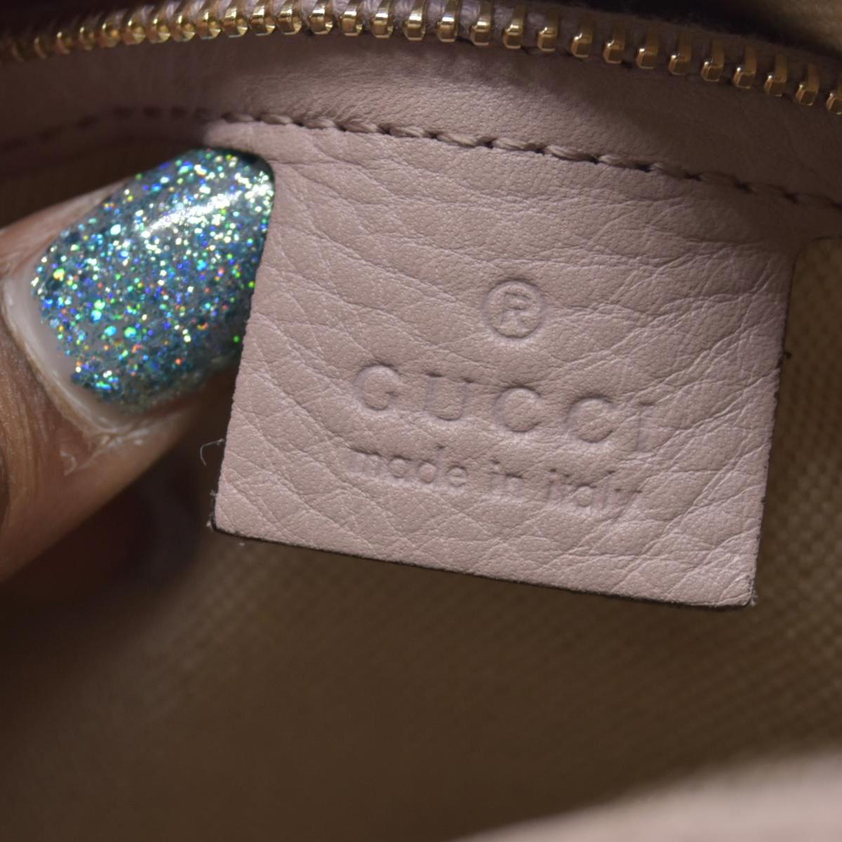 $1350 Gucci Monogram Vintage Web Medium Boston