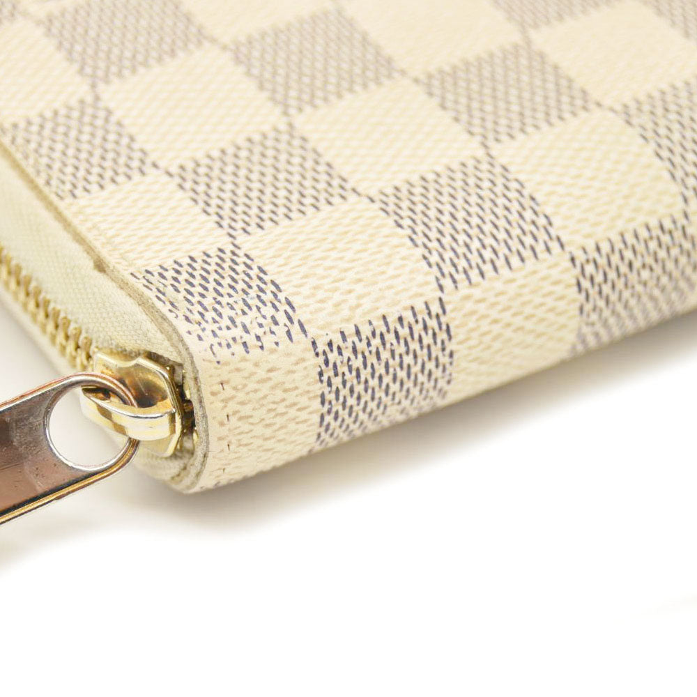 LOUIS VUITTON Damier Azur Zippy Wallet  CA0089