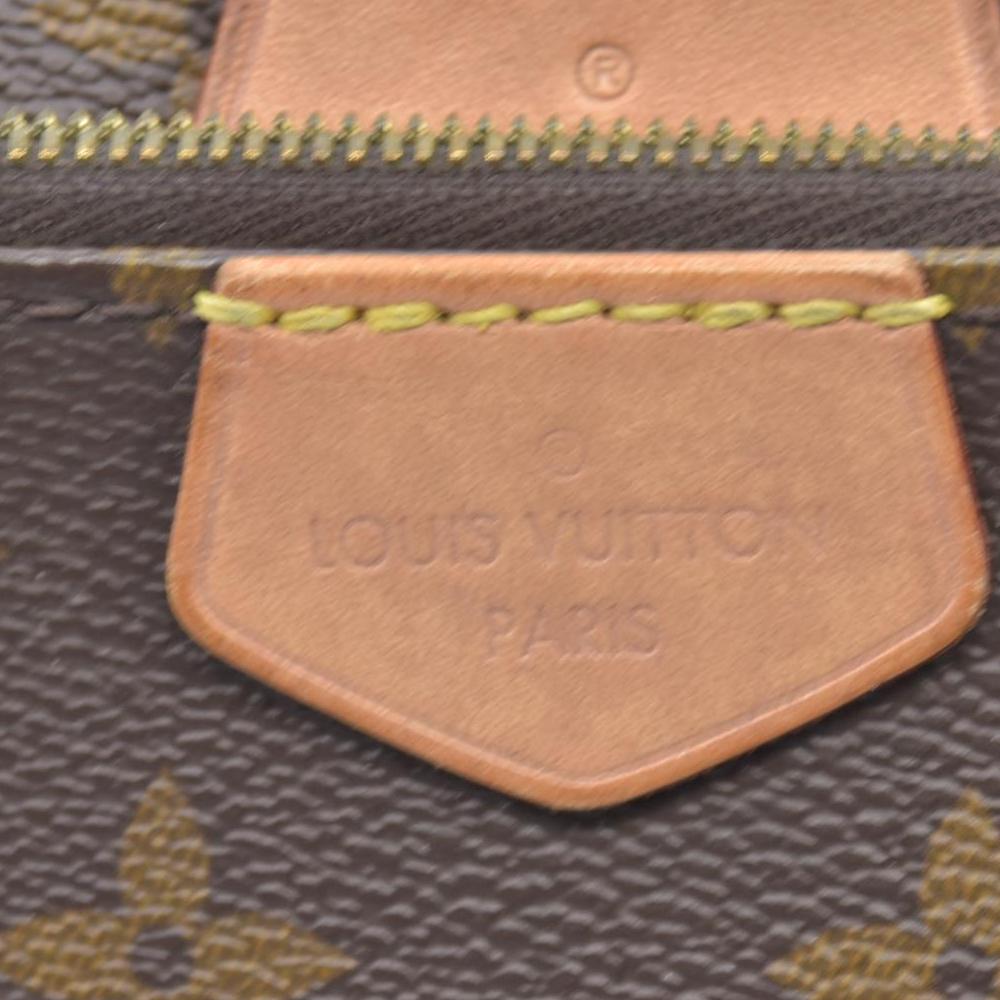 $2840 LOUIS VUITTON  Monogram Multi Pochette Accessories Kaki SD2260