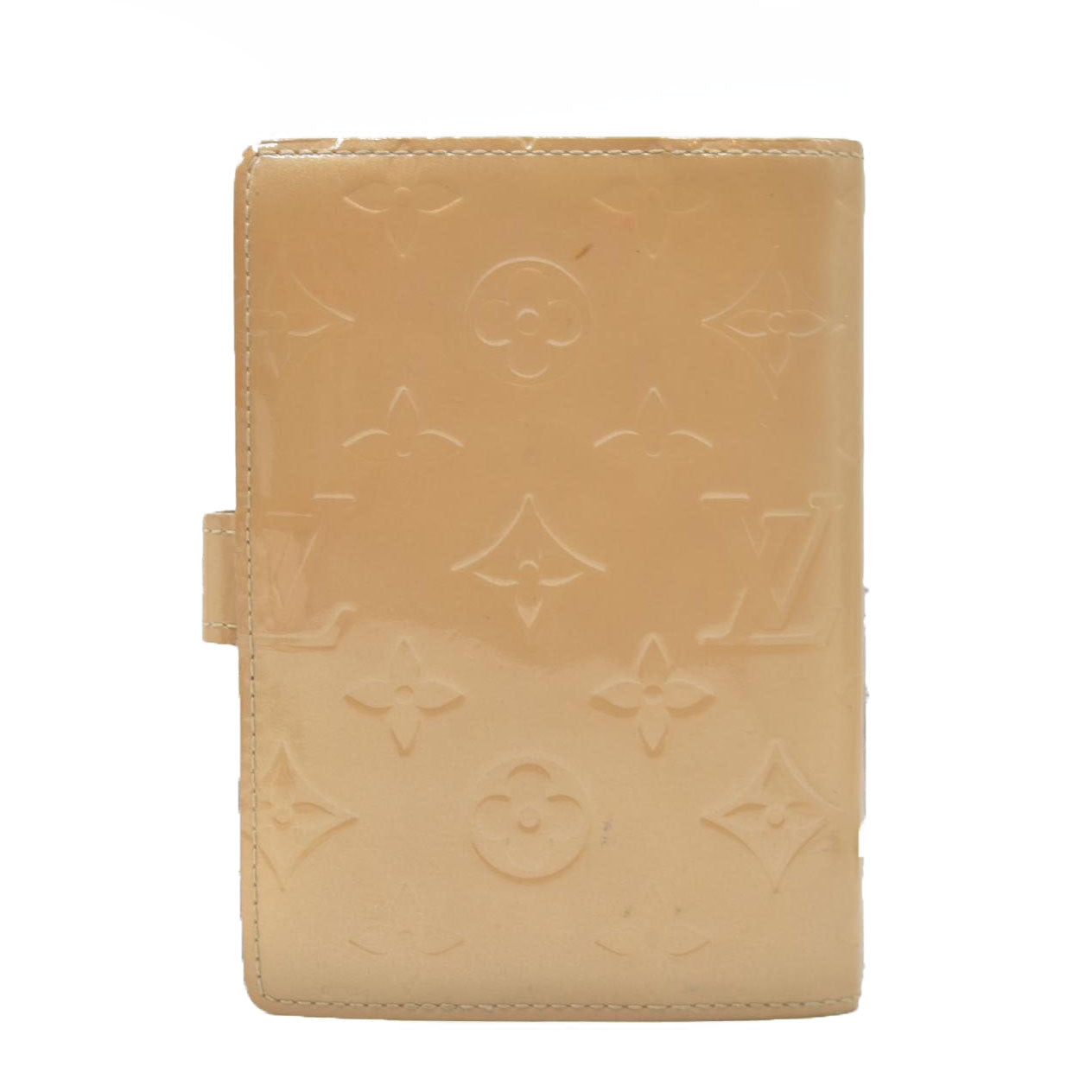 $465  Louis Vuitton Monogram Vernis Agenda PM Notebook Cover CA1005
