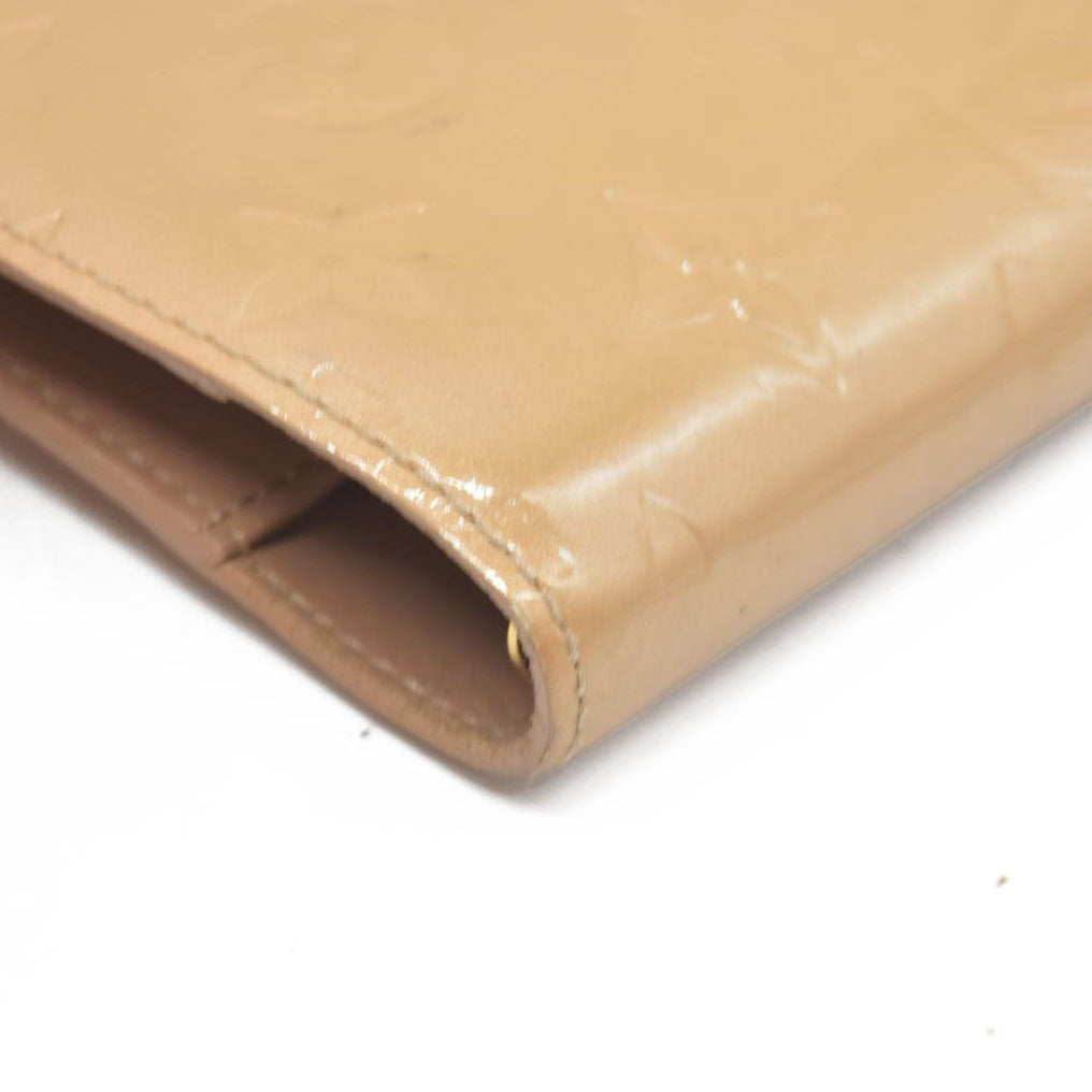 $465  Louis Vuitton Monogram Vernis Agenda PM Notebook Cover CA1005