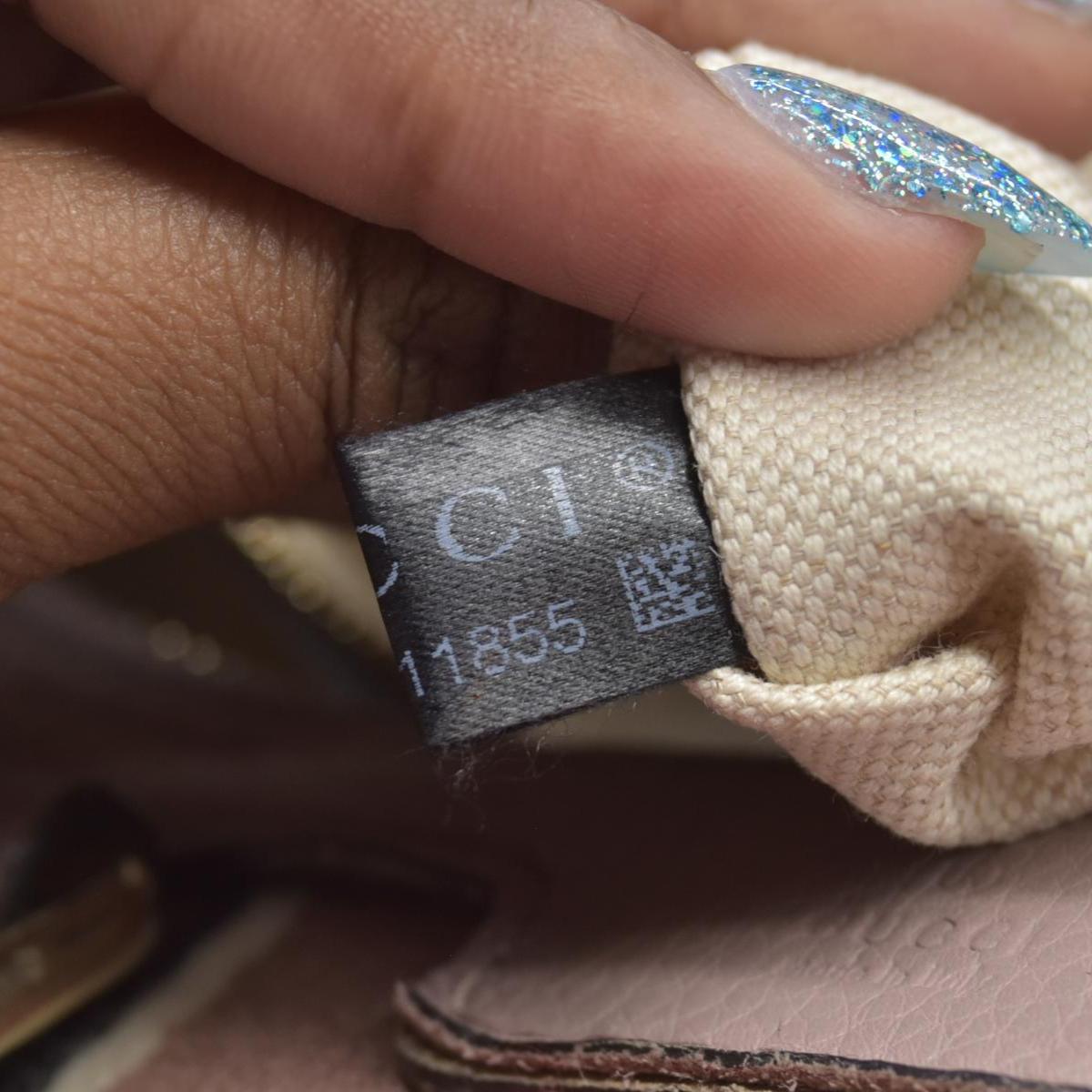 $1350 Gucci Monogram Vintage Web Medium Boston