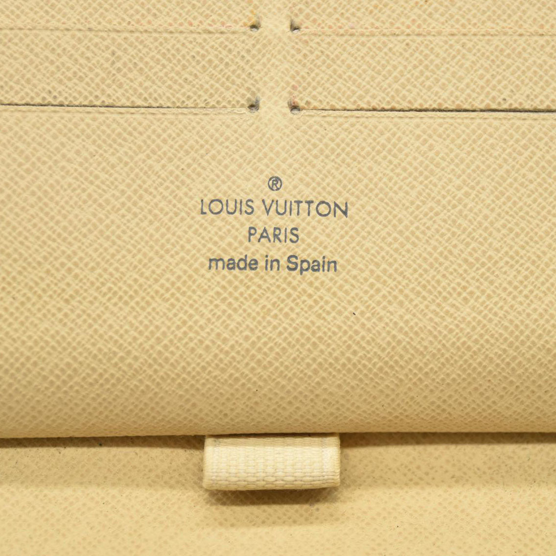 LOUIS VUITTON Damier Azur Zippy Wallet  CA0089