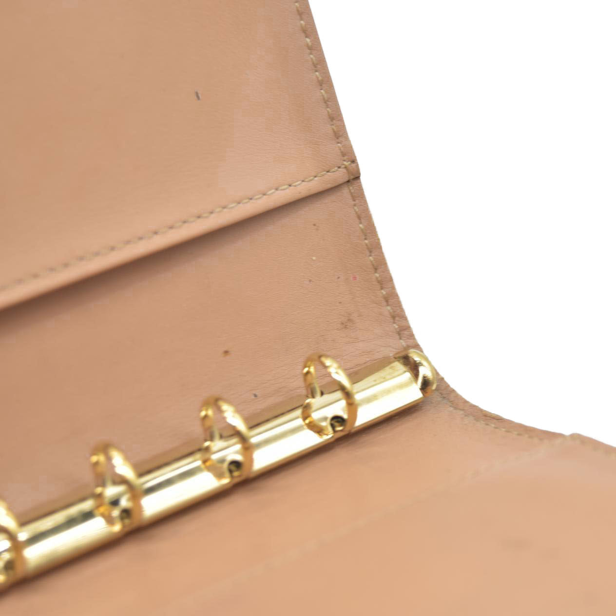 $465  Louis Vuitton Monogram Vernis Agenda PM Notebook Cover CA1005