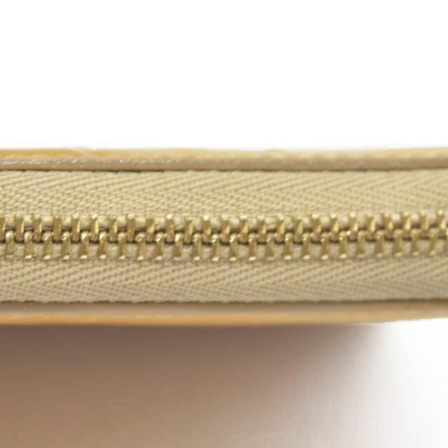 $545 Louis Vuitton Monogram Vernis Patent Leather Broom Zip Around Wallet BJ0051